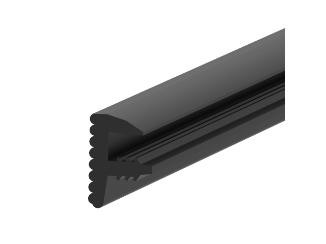 Glasdichtung für Profil Rubber F